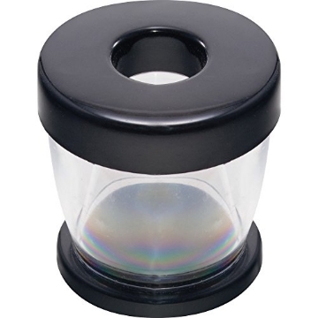 Picture of MAXWAY INT. GEM700B Gem 700B Paper Clip Dispenser Magnetic Clear/Black (EA)