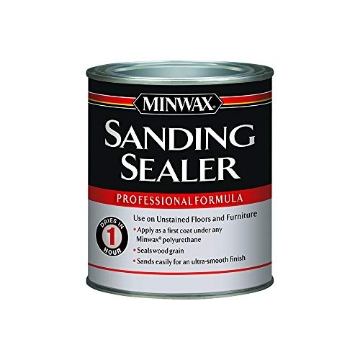 Picture of Minwax 657000000 1 qt Minwax 65700 Clear Sanding Sealer Water-Based, Quart (EA)
