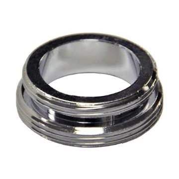 Picture of DANCO INC 9D00010520 Danco 10520 Faucet Aerator Adapter, For Use With 15/16 in Female Thread Adapters, Brass, Chrome Plated (EA)