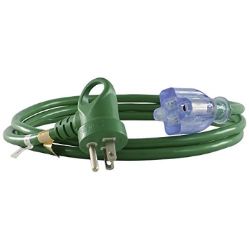 Picture of CONNTEK ISI 24162-072 Conntek 24162-072 I-Ring Extension Cord 6-Foot 16/3 Christmas Green U.S. I-Ring Male Plug (EA)