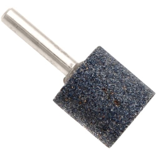 Picture of FORNEY INDUSTRIES INC 60036 Forney 60036 Mounted Grinding Point with 1/4-Inch Shank, Cylindrical, 1-Inch-by-1-Inch,Silver and Grey (EA)