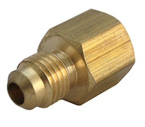 Picture of JMF COMPANY 4505921 JMF 4505921 0.25 x 0.37 FPT Flare Adapter - Pack of 5 (PK-5-EA)