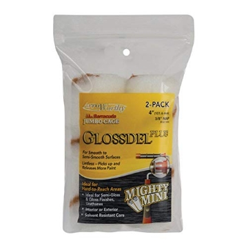 Picture of LINZER PRODUCTS CORP 4-GLP3JCT P Arroworthy 4-glp3jct/p Glossdel Plus Paint Roller Cover, 4" X 3/8" (Pack of 12) (EA)