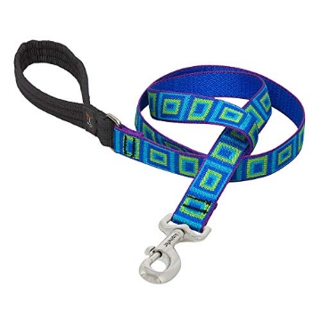 Picture of Lupine Collars & Leads 73259 LupinePet Originals 1" Sea Glass 6-Foot Padded Handle Leash for Medium and Larger Dogs (EA)