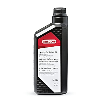Picture of Oregon Laminations Company 54-026 Oregon 54-026 Premium Bar and Chain Oil and Lubricant for Chainsaws, 1 Quart Bottle (32 fl.oz / 946 ml) (EA)