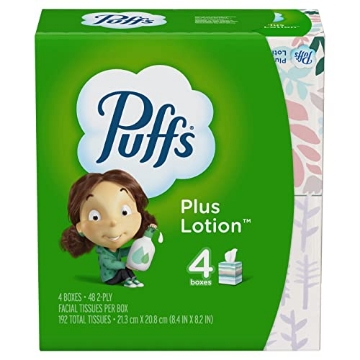 Picture of Puffs 80338658 PUFFS+LOTION 4PK (PK-6-EA)