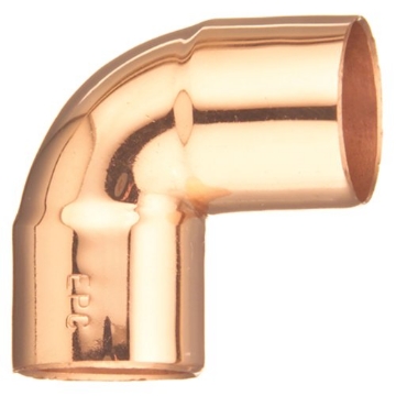 Picture of NIBCO INC W01490D Elkhart Products 107C 1" 1-Inch 90-Degree Copper Elbows (EA)