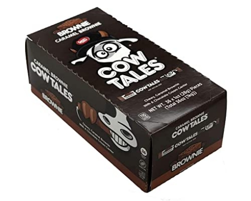 Picture of GOETZES CANDY CO INC 80102 Goetze's Cow Tales, Caramel Brownie, 1 Ounce - 36 Count Display Pack (PK-36-EA)