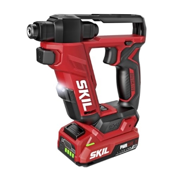 Picture of Skil DL6300D-12 SKIL Compact Brushless Flip Drill Driver with Double Collect Flip Head, Torque Settings & Magnetic On-board Storage, 20V Kit Including 2.0 Ah USB-C Battery and Charger - DL6300D-12 (EA)
