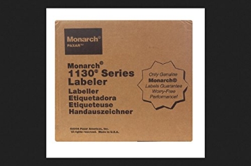 Picture of MONARCH 1136-01 Centurion Pricing Labeler, 2 Lines, 6 Characters Per Line, 3 mm Height, 0.78" H x 0.65" W (1136-01) (EA)