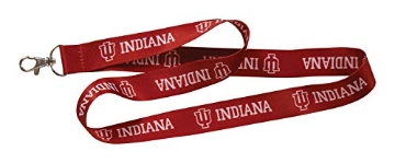 Picture of HILLMAN 712113 CLLG LANYARD-INDIANA U6 (PK-6-EA)