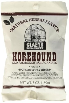 Picture of CLAEYS CANDY INC 611 Claeys Old Fashioned Hard Candy, Horehound, 6 Ounce (EA)
