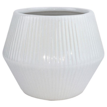 Picture of TRENDSPOT INC CR01474N-08W PLANTER RENA WHITE 8" (PK-2-EA)