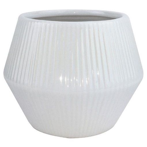 Picture of TRENDSPOT INC CR01474N-08W PLANTER RENA WHITE 8" (PK-2-EA)