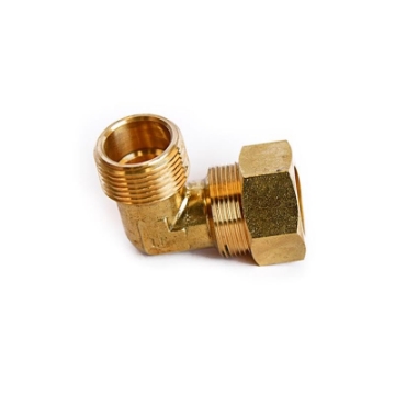 Picture of ACE TRADING - ZW 6JC121010711035 7/8 in. Compression X 3/4 in. D MPT Brass 90 Degree Street Elbow (PK-5-EA)