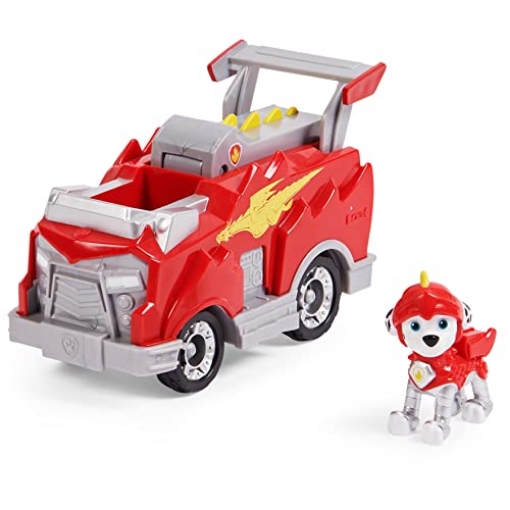 Picture of SPIN MASTER 6063585 Paw Patrol Spin Master 6063585 Rescue Knights Marshall Transforming Toy Car with Collectible Action Figure (EA)