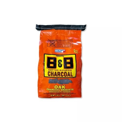 Picture of B&B CHARCOAL 73 B&B Charcoal Natural Oak Briquets, 3990 GR (EA)