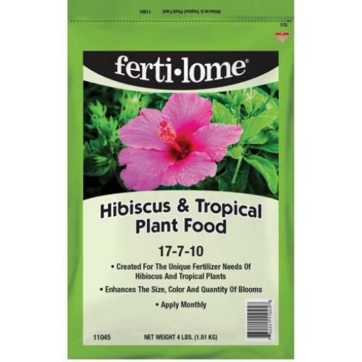 Picture of VOLUNTARY PURCHASING GROUPS INC 11045 Fertilome (11045) Hibiscus and Tropical Plant Food 17-7-10 (4 lbs.) (EA)