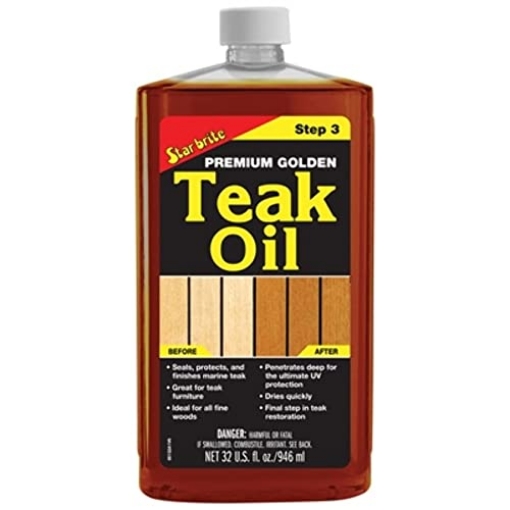 Picture of Star Micronics, Inc 85132 STAR BRITE Premium Gold Teak Oil Quart (EA)