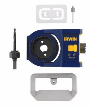 Picture of Irwin Unibit 3111002 Irwin 3111002 Door Lock Installation Kit (EA)