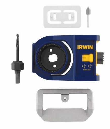 Picture of Irwin Unibit 3111002 Irwin 3111002 Door Lock Installation Kit (EA)