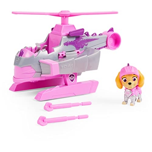 Picture of SPIN MASTER 6063586 Paw Patrol Spin Master 6063586 Rescue Knights Skye Transforming Toy Car with Collectible Action Figure (EA)