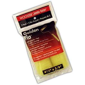 Picture of WOOSTER RR315-4 1/2 Wooster, 4.5 Inch (2-Pack) RR315-4 1/2 4-1/2 Jumbo-KOTER GOLDENFLO 3/8 2PK Mini RLR, Color (EA)