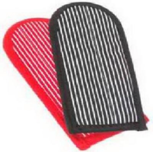 Picture of Lodge Cast Iron 2HH2 Lodge Red Silicone Oven Mitt 2 pk (EA)