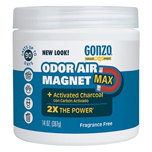Picture of The Gonzo-Gopher Trap 4216A Gonzo Natural Magic Odor Air-Magnet with Activated Charcoal, Odor Eliminator, 14 Oz (EA)