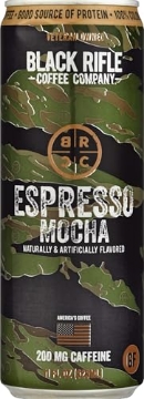 Picture of BLACK RIFLE COFFEE COMPANY 36-003-01C Black Rifle Coffee Company Mocha, 11 oz, 12 ct (PK-12-EA)