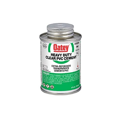 Picture of OATEY CO 30850 Oatey 30850 Heavy Duty Solvent Cement, 4 Oz, Can, Liquid, Clear (EA)