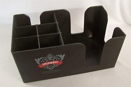 Picture of ADAMS MFG CORP 258303 Restaurant Supplies New Smirnoff Bar Caddy Napkin Holder 6 Compartment (EA)