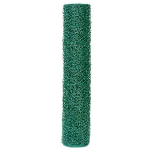 Picture of GARDEN CRAFT 172425 Garden Zone 24 in. W Vinyl Coated Steel Vinyl Coated Poultry Netting (EA)