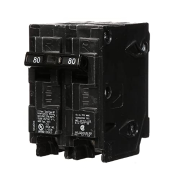 Picture of Siemens Q280 SIEMENS Q280 80-Amp Double Pole Type QP Circuit Breaker (EA)