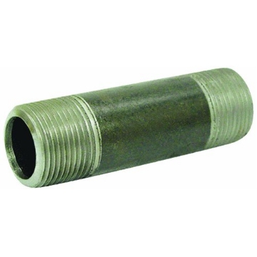 Picture of ANVIL INTERNATIONAL 8700140208 Anvil 8700140208, Steel Pipe Fitting, Nipple, 3/4" NPT Male x 8" Length, Black Finish (EA)