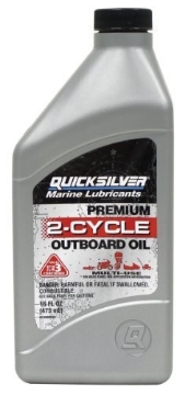 Picture of SEACHOICE/LAND&SEA INC. 71092858020Q01 Quicksilver Marine Lubricants TC-W3 2 Cycle Engine Motor Oil 16 oz. (EA)