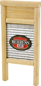 Picture of BEHRENS MANUFACTURING BWBG7 Behrens 7.25 in. W x 14.5 in. L Galvanized Steel Scrub Surface Washboard (EA)