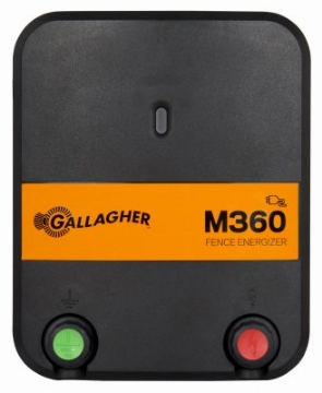 Picture of GALLAGHER G323504 G323504 Electric Fence Charger, M360, 3.6 Joules, 110-Volt - Quantity 10 (EA)