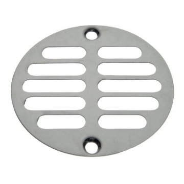Picture of DANCO INC 9D00088921 Danco 88921 Slotted Design Shower Drain Strainer, For Use With 3-3/8 in Shower Drains, Steel, Chrome Plated (EA)