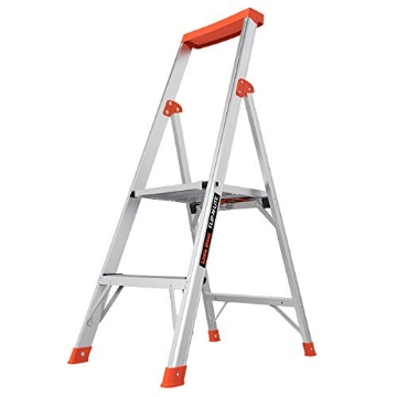Picture of LITTLE GIANT LADDER SYSTEMS LLC 15272-002 Little Giant Ladder Systems Flip-N-Lite, 4-Foot, Stepladder, Aluminum, Type 1A, 300 Lbs Rated (15272-001) (EA)