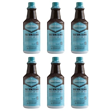 Picture of SANTEEN 00100 Santeen Toilet Bowl Cleaner | 6-pack of 1-quart bottles | Removes Rust, Lime, and Scale buildup (PK-6-EA)
