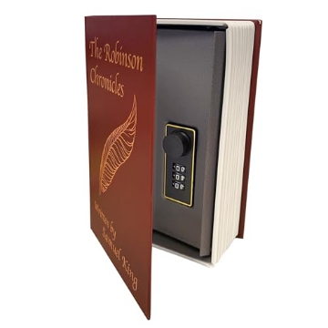 Picture of LUCKY LINE PRODUCTS INC 62200 Lucky Line Locking Diversion Book, Cash Hider, Combination Lock, Pack of 1, Unique Title Cover(62200) (EA)