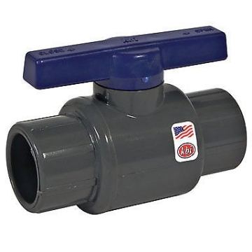 Picture of HOMEWERKS VBVP80LTB7B NDS 1-1/2 PVC Threaded Ball Valve (EA)