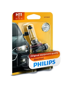 Picture of Philips Monitors H11B1 Philips 12362B1 H11 Standard Halogen Replacement Headlight Bulb, 1 Pack (EA)