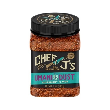 Picture of CHEF J'S BBQ PROVISIONS UMAMI DUST-7OZ Chef J's BBQ Provisions Umami Dust Rub, Supergiant Flavor, 7 oz (EA)