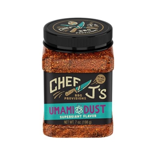 Picture of CHEF J'S BBQ PROVISIONS UMAMI DUST-7OZ Chef J's BBQ Provisions Umami Dust Rub, Supergiant Flavor, 7 oz (EA)