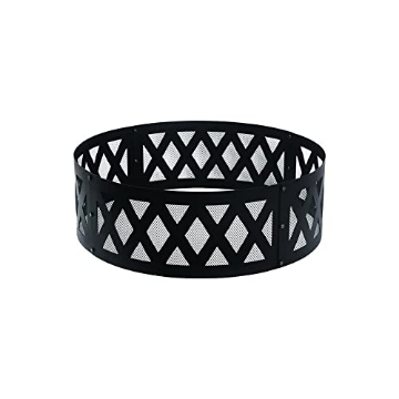 Picture of Living Accents SR79TB-C Shinerich SR79TB-C 36.5" Diameter Black Fire Ring (EA)