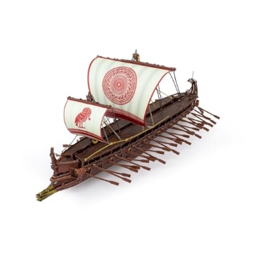 Picture of METAL EARTH PS2021 Metal Earth Premium Series Greek Trireme Ship 3D Metal Model Kit Fascinations (EA)