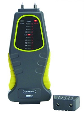 Picture of General Tools Mfg Co In MM1E General Tools MM1E Moisture Meter, Pin Type, LED Bar Graph (EA)