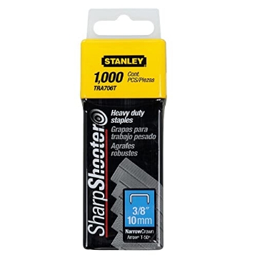 Picture of STANLEY Engineered Fastening TRA706T Stanley Sharpshooter Staples, 3/8 Inch Leg Length, 1000/Box (TRA706T) (BX-1000-EA)